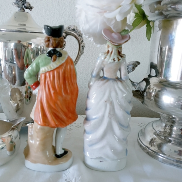 Edwardian Vintage Bisque Figurines Core Cottage - Picture 2 of 4